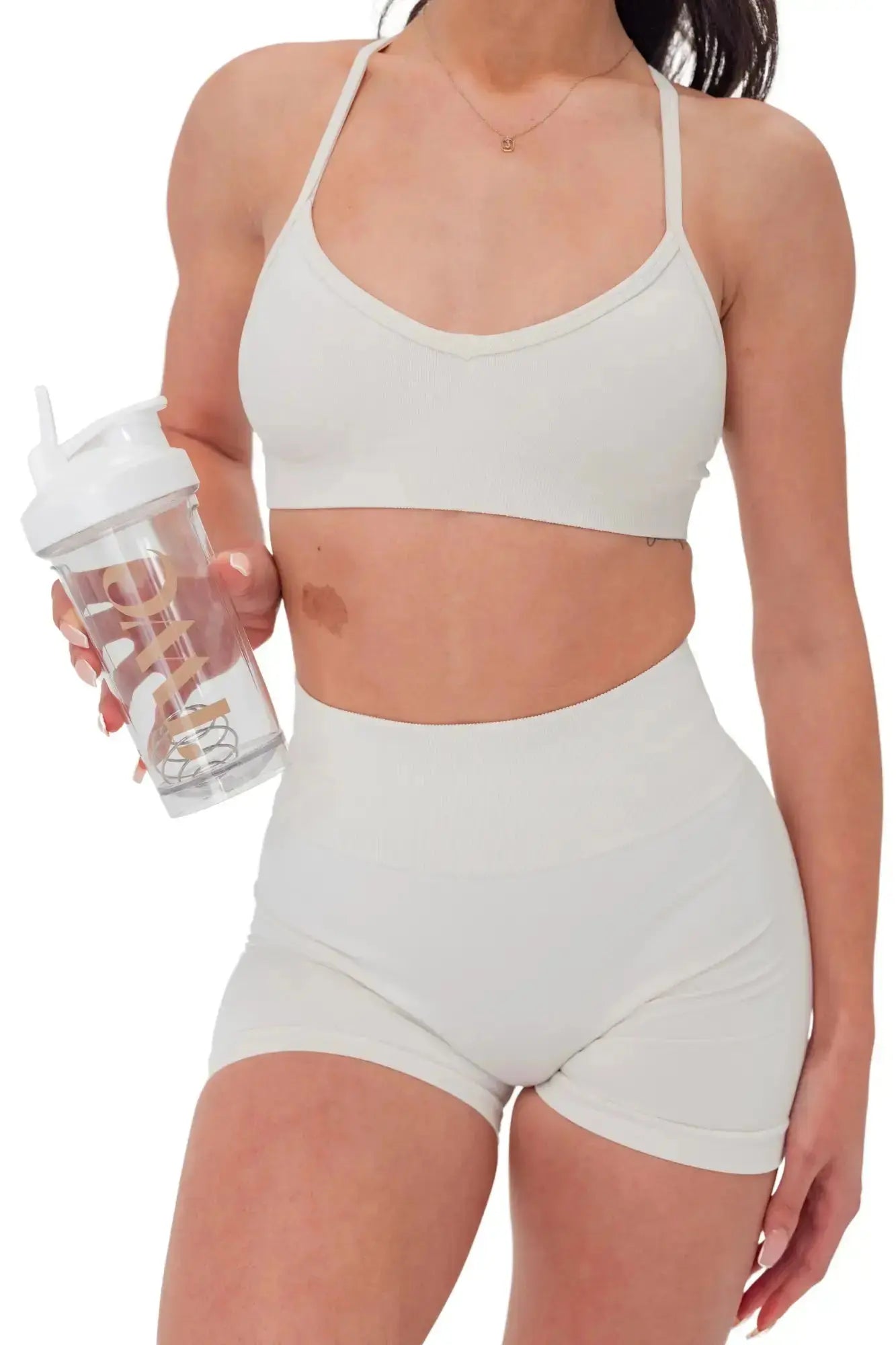 PROTEIN SHAKER- WARM BEIGE