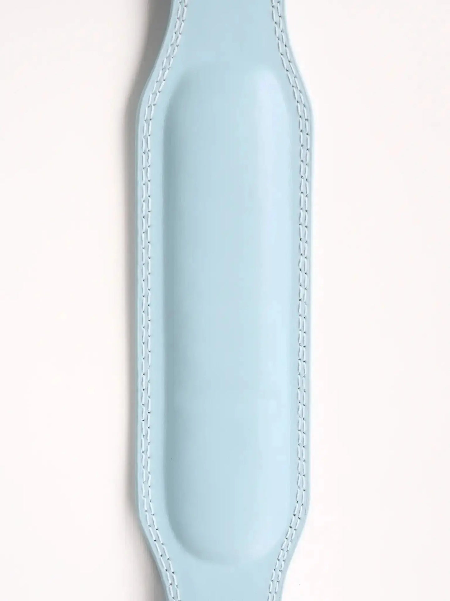EMBOSSED WEIGHT LIFTING BELT- BABY BLUE