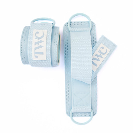 ANKLE STRAP- BABY BLUE