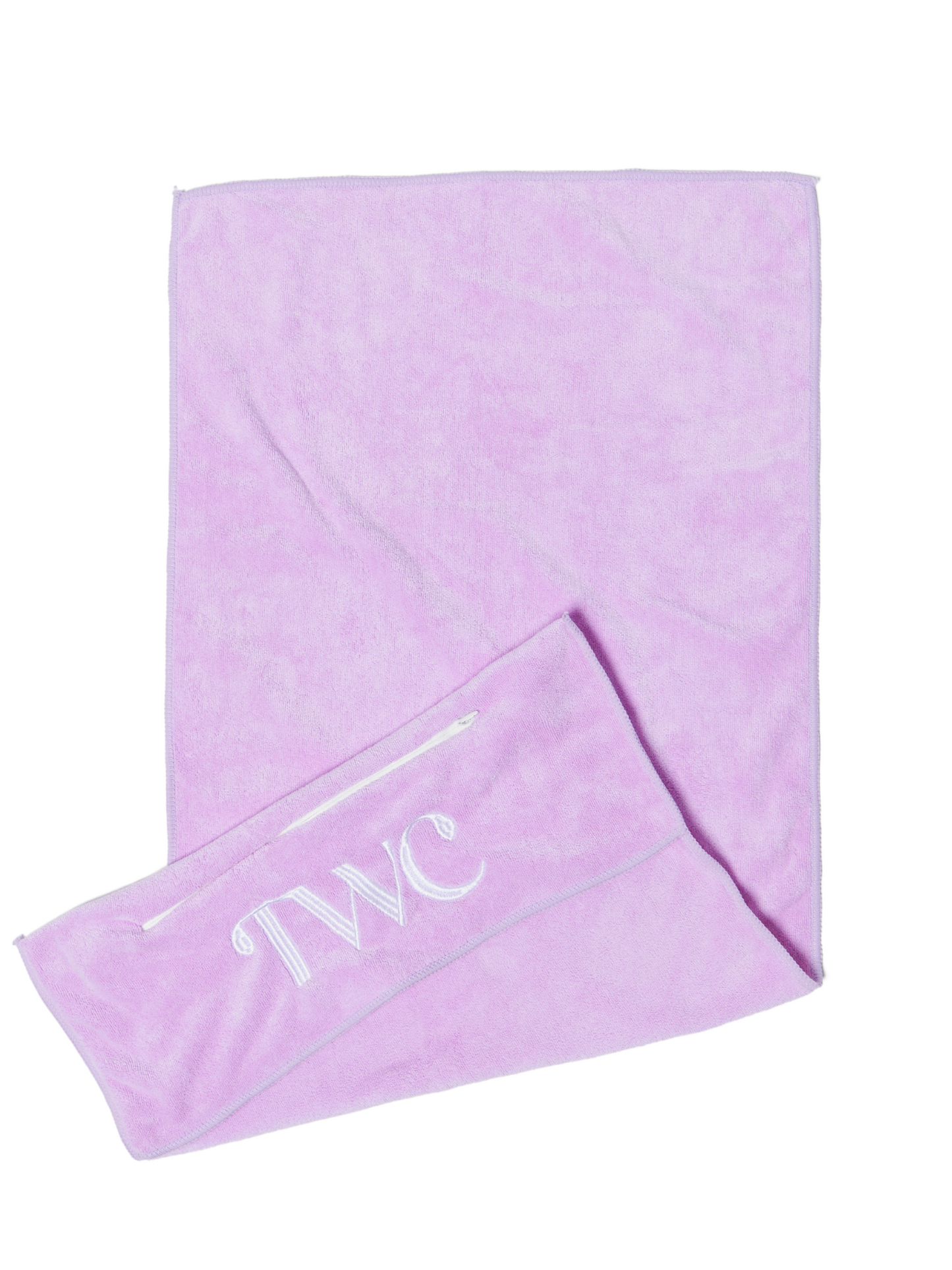 HOODED GYM TOWEL- LILAC