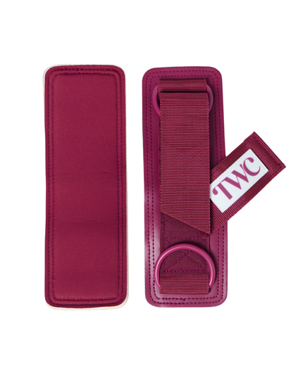 ANKLE STRAPS- BERRY