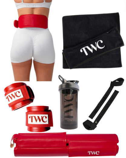 FULL ACCESSORIES BUNDLE- CHERRY RED