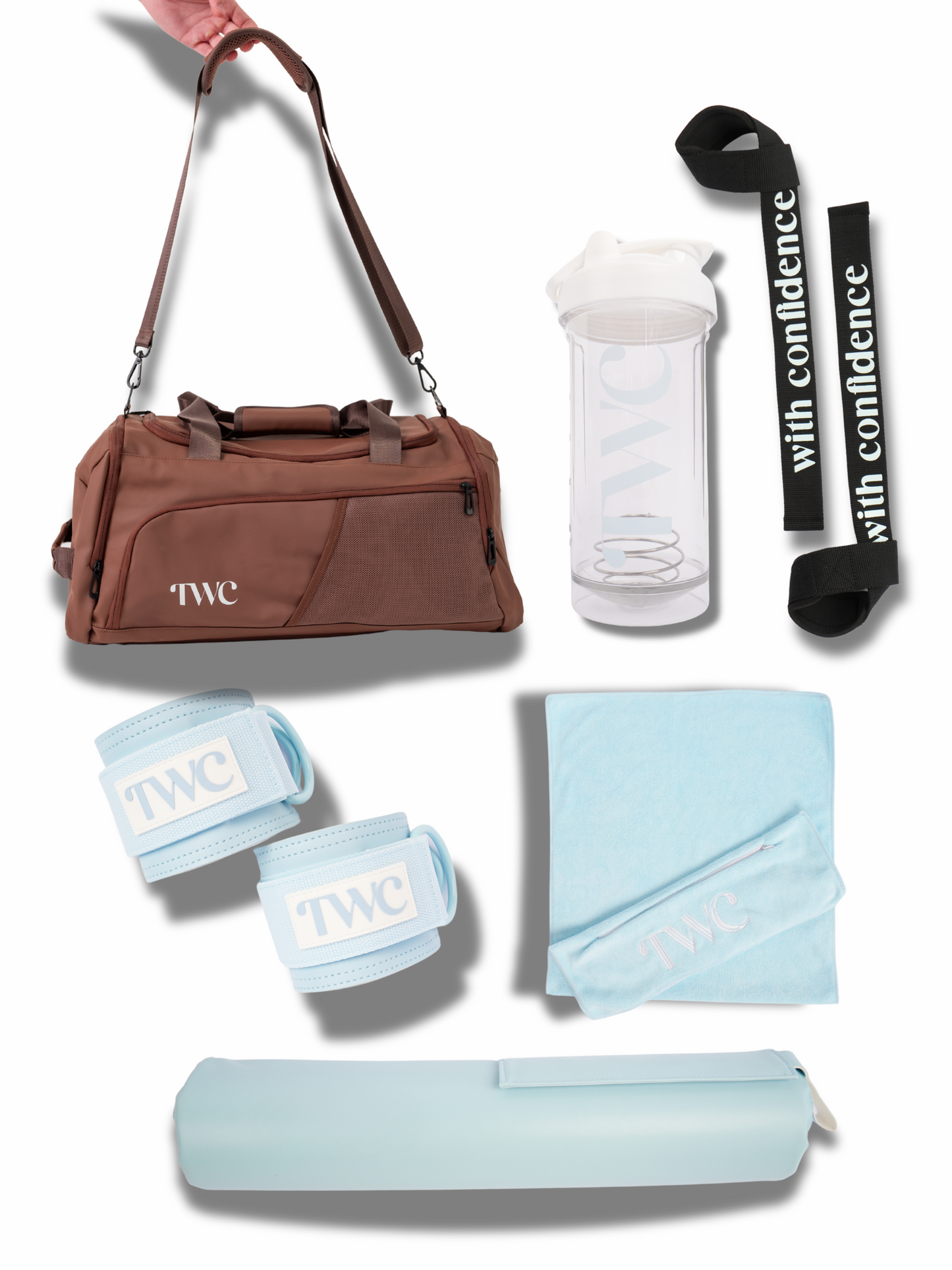 MEDIUM BUNDLE + BAG- BABY BLUE