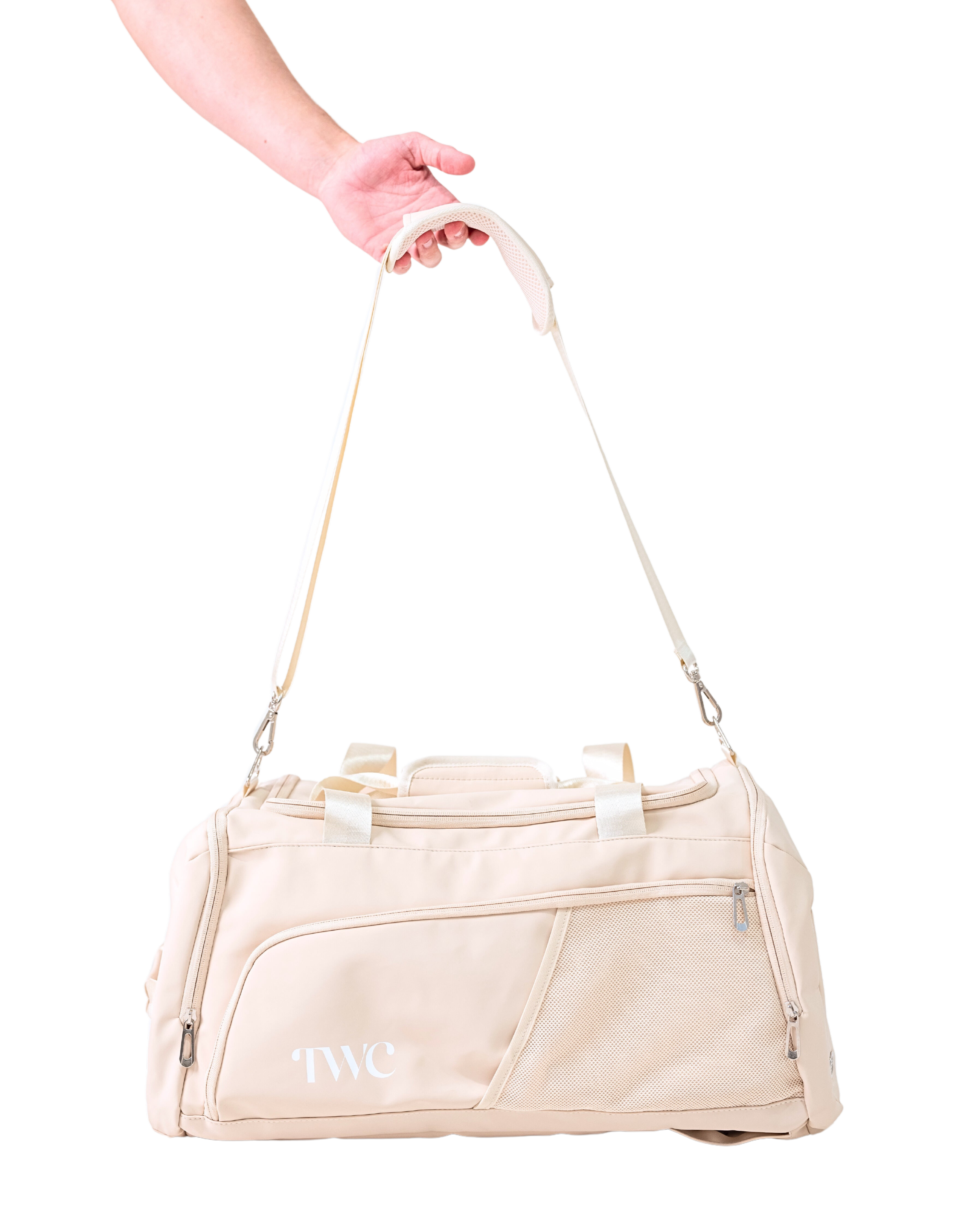 ★TOUT Y EST★ Women's Gym Bag Ivory QP222WBG43 QP222WBG43_I 717Cz4oji6L._AC_SL1500_.jpg