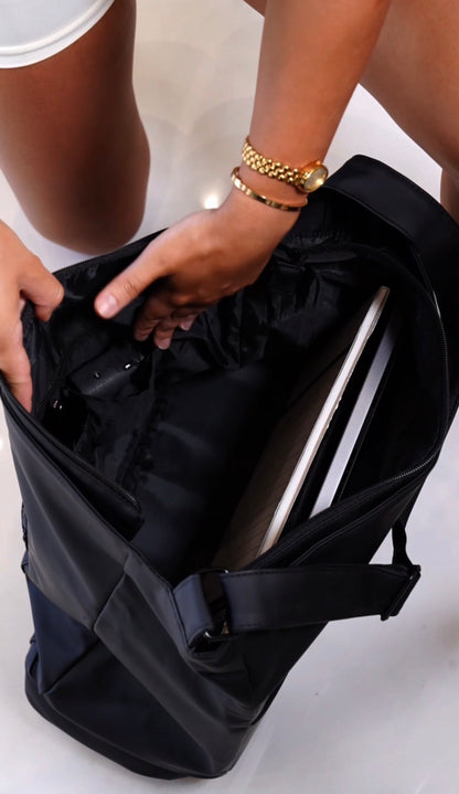 MEAL PREP TOTE BAG - BLACK