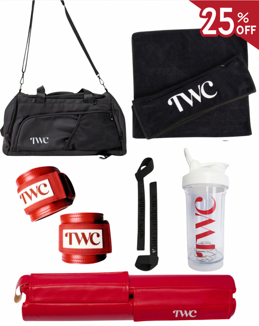 MEDIUM BUNDLE + BAG- CHERRY RED