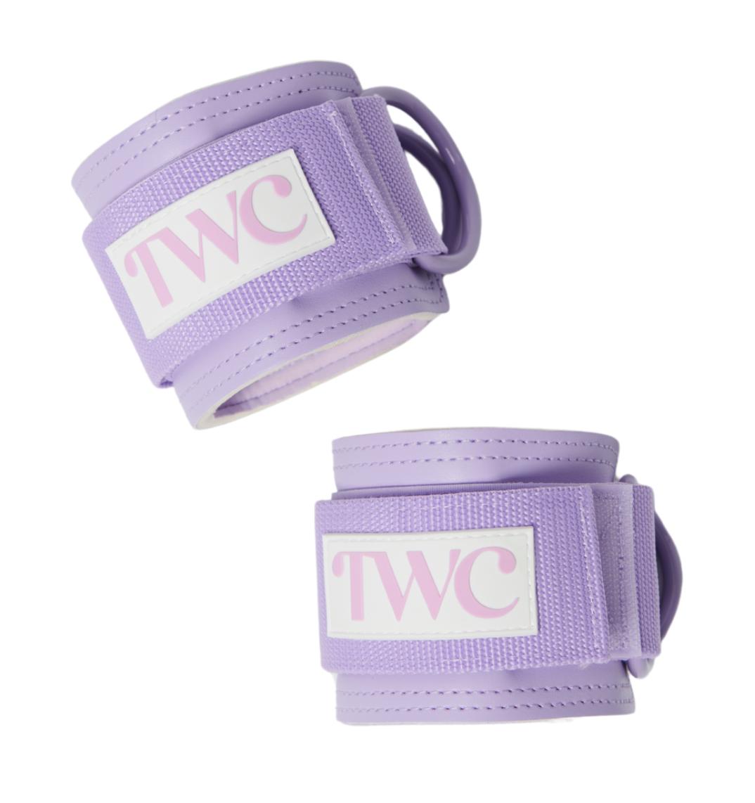 ANKLE STRAPS- LAVENDER