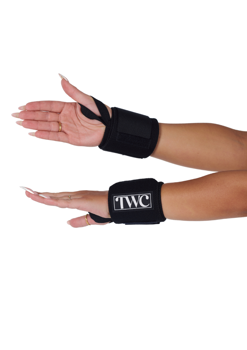 WRIST WRAPS- BLACK