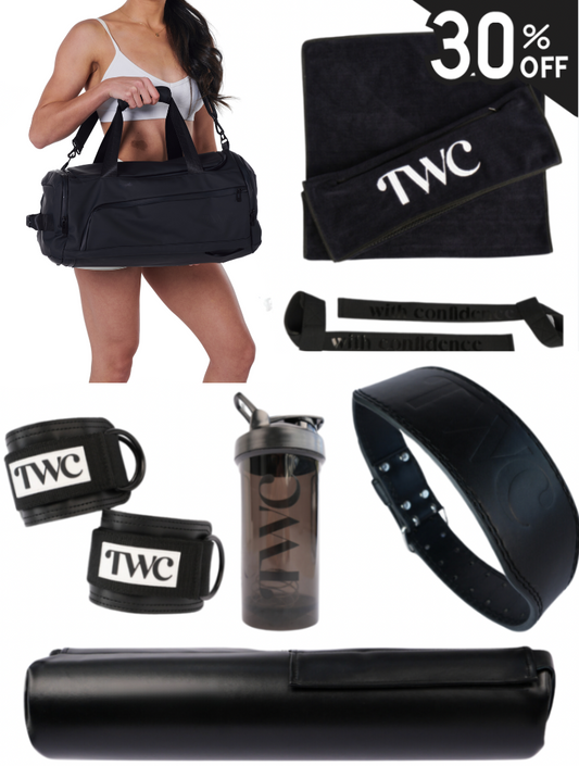 FULL ACCESSORIES BUNDLE AND BAG- BLACK