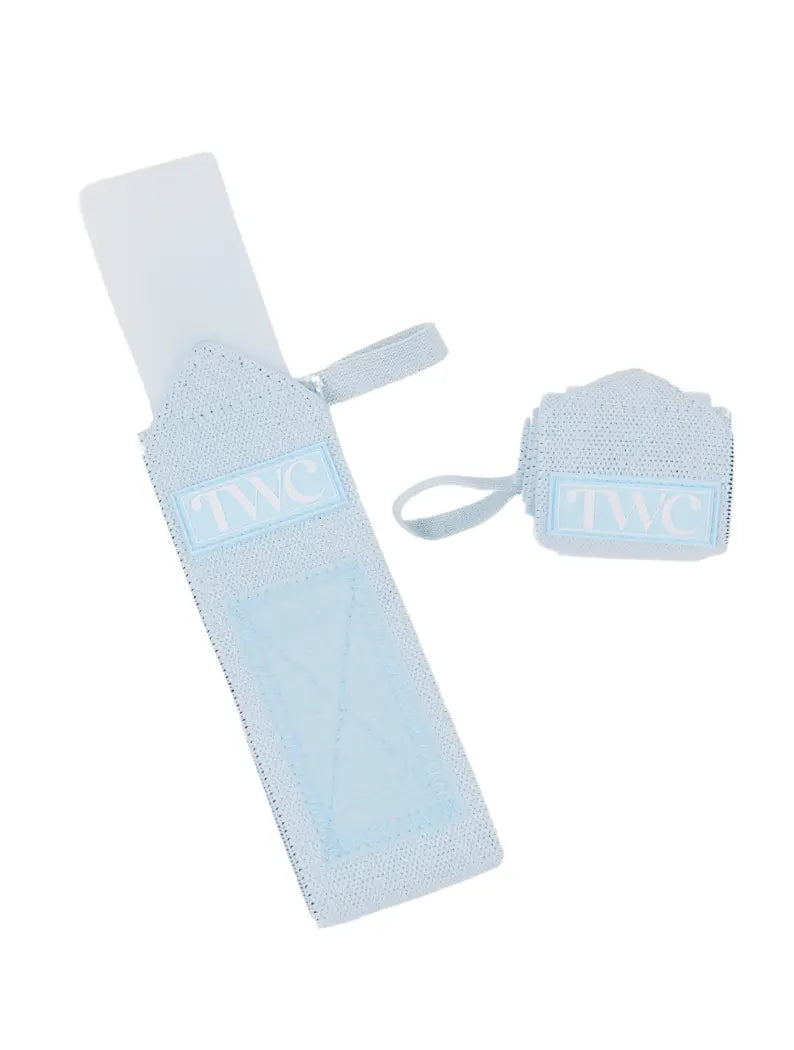 WRIST WRAPS - BABY BLUE