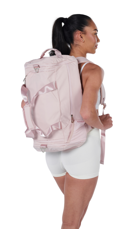 MEDIUM BUNDLE + MEDIUM 2-IN-1 DUFFLE BAG- BABY PINK