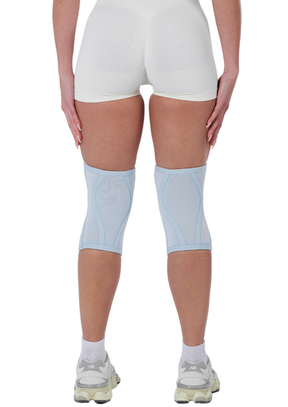 KNEE SLEEVES: BABY BLUE