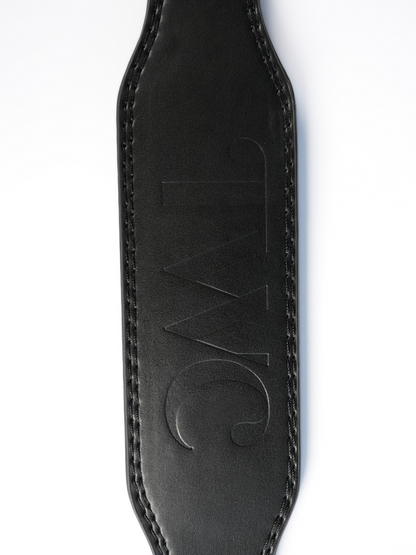 EMBOSSED WEIGHT LIFTING BELT- BLACK