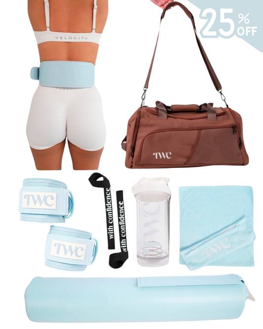 FULL ACCESSORIES BUNDLE + BAG - BABY BLUE