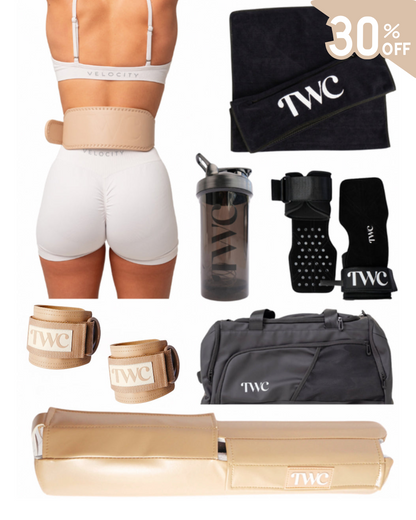 FULL ACCESSORIES BUNDLE WITH LIFTING GRIPS- WARM BEIGE