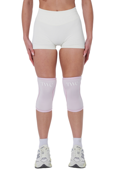 KNEE SLEEVES- BABY PINK