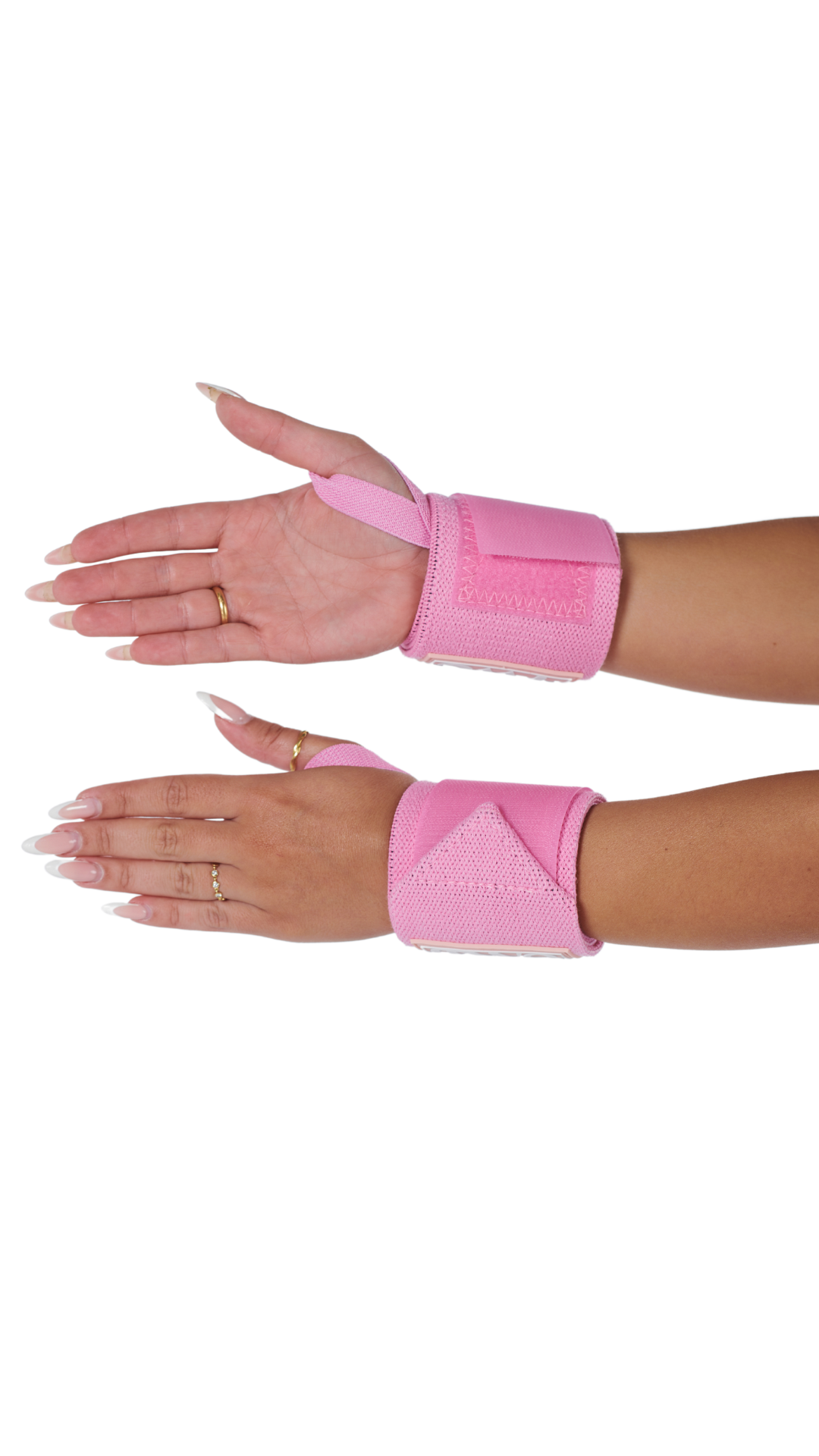 WRIST  WRAPS- CANDY PINK