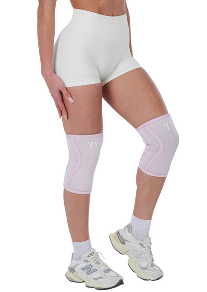 KNEE SLEEVES- BABY PINK