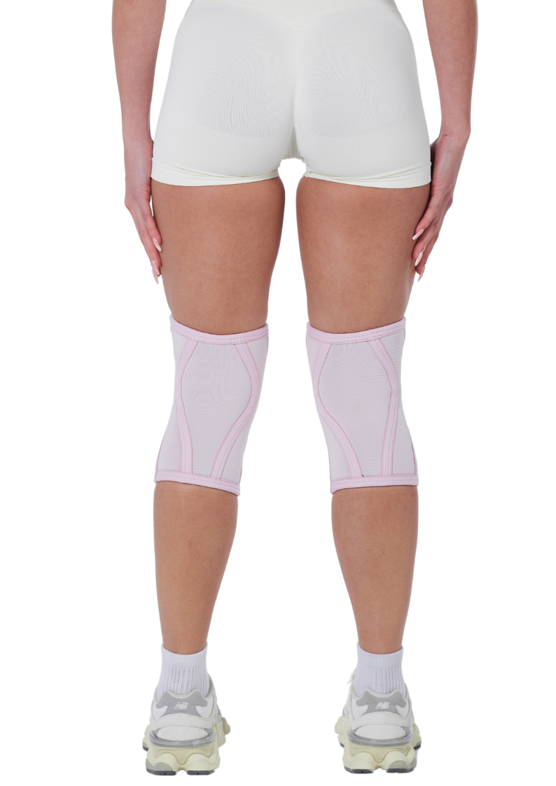 KNEE SLEEVES- BABY PINK