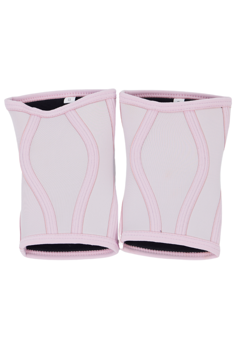 KNEE SLEEVES- BABY PINK