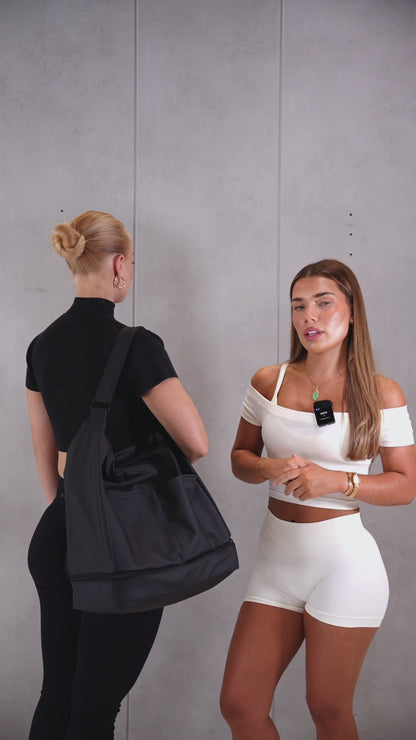 MEAL PREP TOTE BAG - BLACK